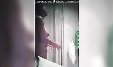 African Teen Girl Shower Scene Part 1