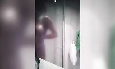 African Teen Girl Shower Scene Part 1