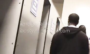 Joy Plays With A Big Black Dick In The Adult Bookstore