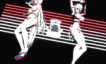 MMD Azulane League - Sexual Roleplay with Sailor Fuku Cosplayer