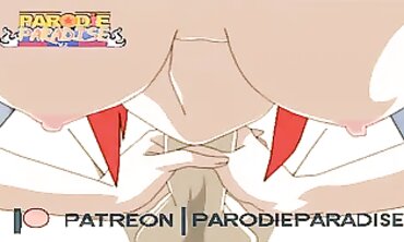Pixie Tail Hardcore: Erza and Lucy Lesbian Hentai