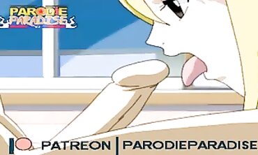Pixie Tail Hardcore: Erza and Lucy Lesbian Hentai
