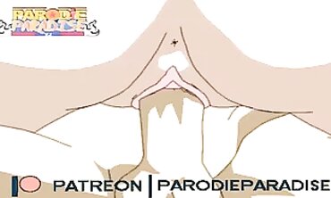 Pixie Tail Hardcore: Erza and Lucy Lesbian Hentai