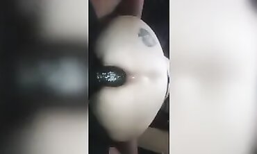 AngiRose Gets Interracial Anal in Reverse Cowgirl Position