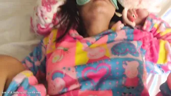 Morning POV: Petite Latina Babe Wakes Up With Rough Interracial Anal