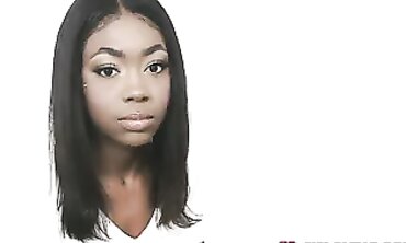 Ebony Stepsister Tori Montana Uses Her Powers to Get Deepthroated