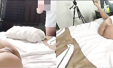 Princess Nitobe: Interracial BBC Creampie Splitscreen