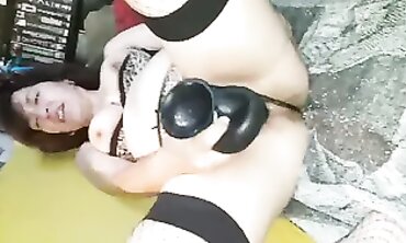 Emily Bombshell Squirts With A Sex Toy