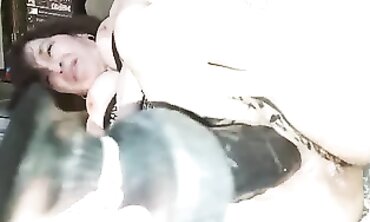 Emily Bombshell Squirts With A Sex Toy