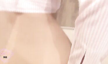 CurlyDee27: Brunette Neighbor Loves Deep Anal
