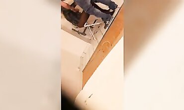 Mature Architect in Stockings Gets Fucked on Construction Site