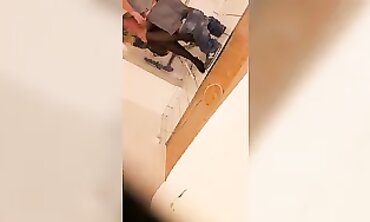 Mature Architect in Stockings Gets Fucked on Construction Site