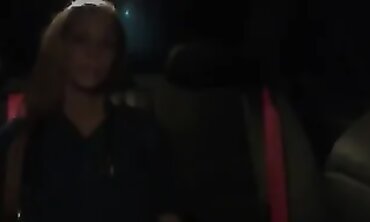Hot Nurse Gets Pounded by BBCs in an Uber Cab