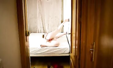 Landlord Catches MILF Merce Palau Masturbating