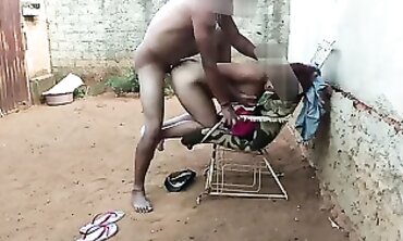 Brazilian Brunette Leaves Surprise in the Yard