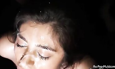 Busty Ella Knox Takes Cumshots