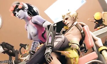 Overwatch XXX - Epic Gaming Sex Parody with Voiceover