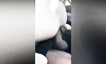 Latina Babe Gets Rough Creampie and Squirting Orgasm in the Car