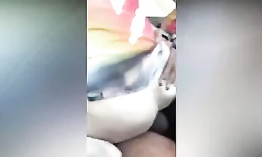 Latina Babe Gets Rough Creampie and Squirting Orgasm in the Car