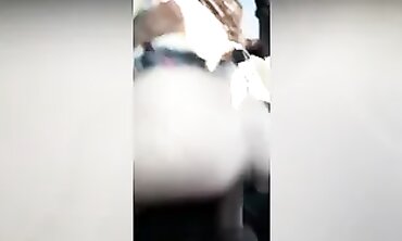 Latina Babe Gets Rough Creampie and Squirting Orgasm in the Car