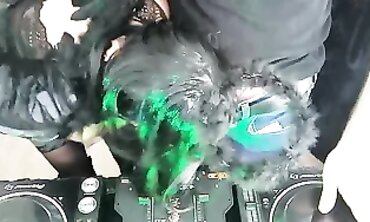 Gothic MILF Gets Pounded by Married DJ at a Pub