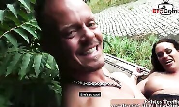 German MILF Seduces Latina at EroCom Casting