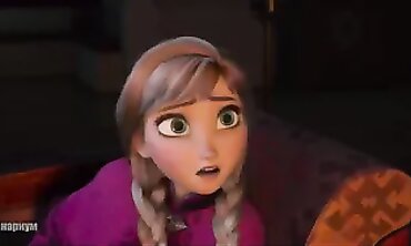 Disney Babes in a Wild Animated Threesome Party