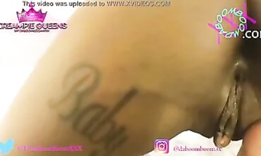 Princess Gets Interracial Creampie in Hotel