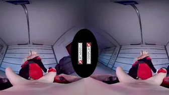 Teen Harley Quinn Lookalike Gets Covered In A Monster Load Of Sperm