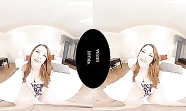 Audrey Miles Teases With Eye Contact In Solo VR