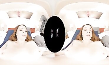 Audrey Miles Teases With Eye Contact In Solo VR