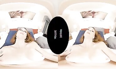 Audrey Miles Teases With Eye Contact In Solo VR