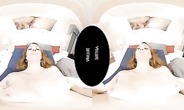 Audrey Miles Teases With Eye Contact In Solo VR
