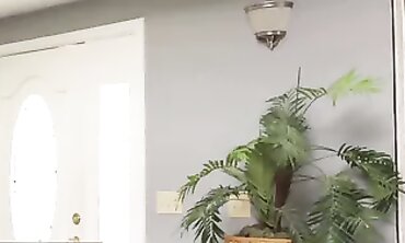 Petite Stepdaughter Gets Yoga Massage and Doggystyle from Stepdad