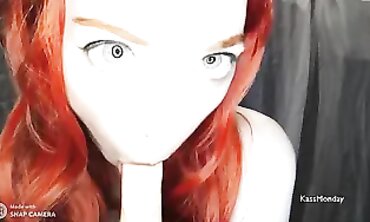 Ariel Cosplay POV Blowjob and Masturbation