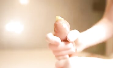 Dominatrix Mistress Fetish - Latex Gloves Handjob with Squirting Orgasm