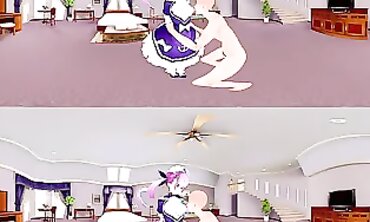 Virtual Reality (VR) - Vlog #128: Old Man's Daughter Fucks A Mermaid In The Ocean