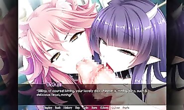 Nymphomaniac Monster Dominance #6: Dual POV Blowjob
