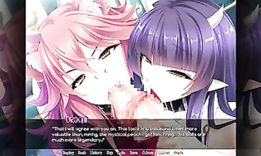 Nymphomaniac Monster Dominance #6: Dual POV Blowjob
