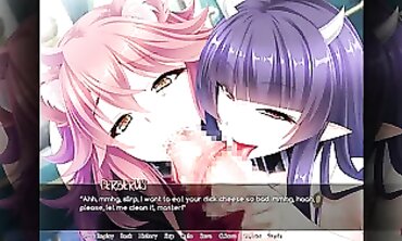 Nymphomaniac Monster Dominance #6: Dual POV Blowjob