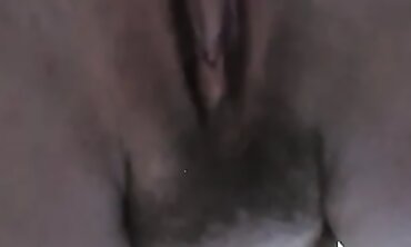 Hotty with furry vag started to wash naked