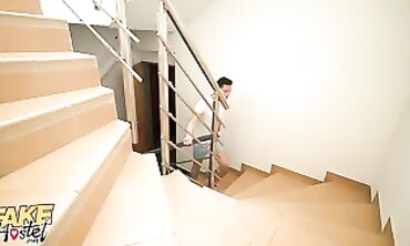 Billie Star Gets Pounded in a Hostel