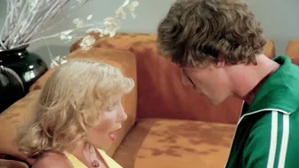 Blonde MILF with Big Tits Gets a Blowjob from a Jogger
