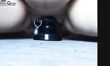 Monster Plug Stretches Mommy's Pregnant Pussy