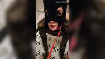 Amateur French Slut Takes a Blowjob