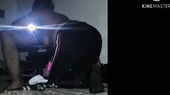 POV: Mature MILF with Big Ass Performs Blowjob on Webcam