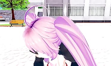 Milim Nava 3D Anime Blowjob And Creampie In Public