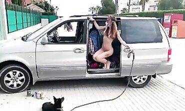 Naked Traveler Explores a Nudist Town