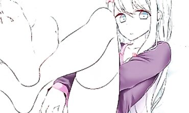Toon Nymph Gives You Sock Fetish JOI