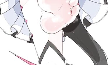 Toon Nymph Gives You Sock Fetish JOI